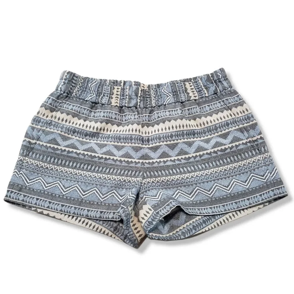 J Crew Shorts Size 0 Tribal Southwestern Southwest Casual LoungeWomen's Shorts